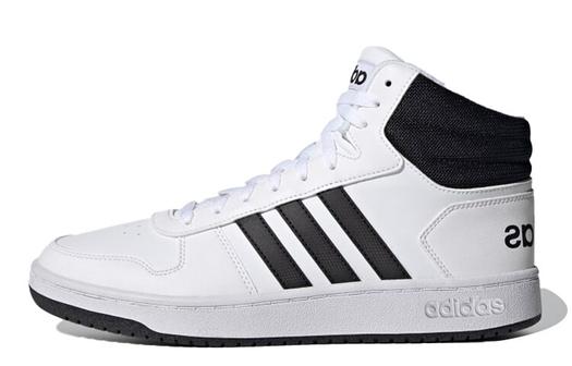 Кроссовки Adidas Neo Hoops 2.0 Vintage Basketball Male, белый/черный