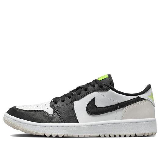 Кроссовки Air Jordan 1 Low Golf 'Phantom Volt', белый