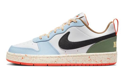 Кроссовки Nike Court Borough Low 2, белый/голубой
