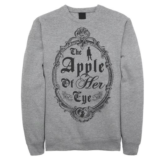 Мужской свитшот Disney Snow White Apple Of Her Eye Mirror Art Licensed Character