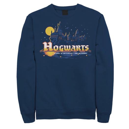 Мужской свитшот с портретом Луны в Хогвартсе Harry Potter
