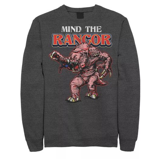 Мужской свитшот с портретом Star Wars Mind The Rancor Licensed Character