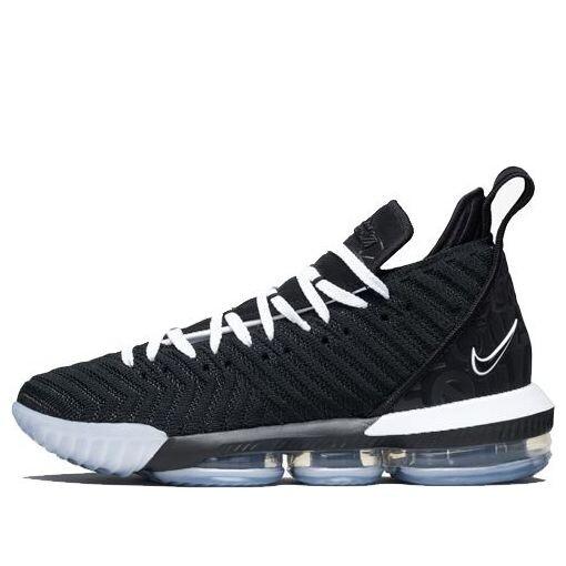 Кроссовки Nike LeBron 16 EP 'Equality Black White', черный