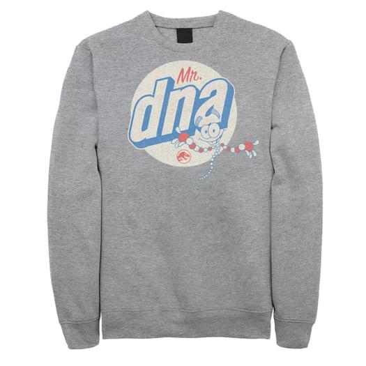 Мужской свитшот с логотипом Jurassic World Vintage Mr. DNA Licensed Character