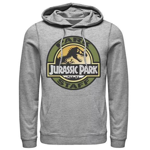 Мужской пуловер с капюшоном и рисунком «Парк Юрского периода» Icon T-Rex Skeleton Licensed Character
