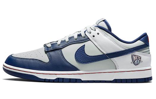 Кроссовки Nike X Nba Dunk Low Emb, серый/темно-синий