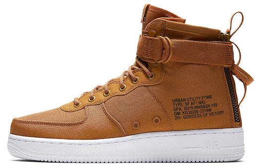 Кроссовки Nike Sf Air Force 1 Mid Desert Ochre