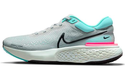 Кроссовки Nike ZoomX Invincible Run 1 Flyknit, серый/бирюзовый