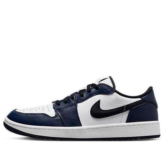 Кроссовки Air Jordan 1 Retro Low Golf 'Midnight Navy', белый