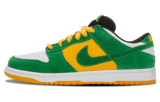 Кроссовки Nike Sb Dunk Low Bucks, зеленый/желтый