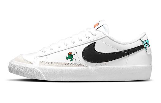 Кроссовки Nike Blazer Low 77, белый/черный