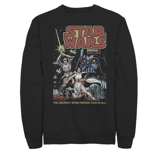 Мужской свитшот с плакатом Star Wars Shadow Of A Dark Lord Licensed Character