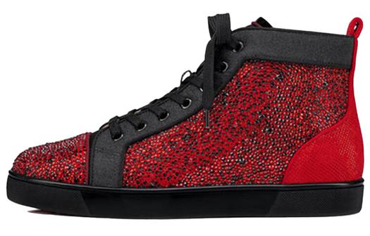 Кроссовки Christian Louboutin Skateboarding Men, красный/черный