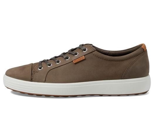 Кроссовки ECCO Soft 7 Sneaker, кожаный верх, комфортная посадка, черный