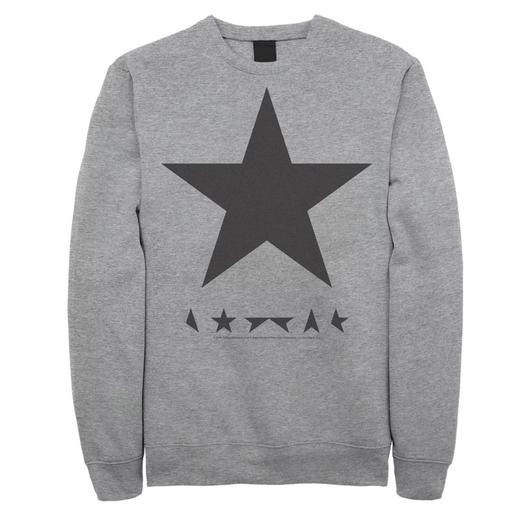 Мужской свитшот с обложкой альбома David Bowie Black Star Licensed Character