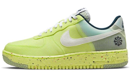 Кроссовки Nike Air Force 1 Low Crater, желто-зеленый
