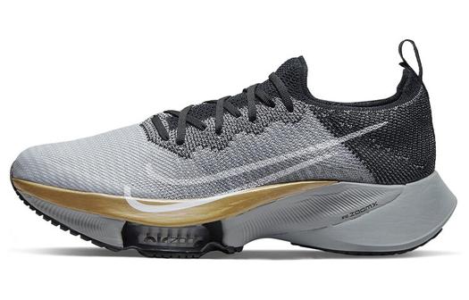 Монета Nike Air Zoom Tempo Next% Flyknit Wolf Grey Metallic Gold