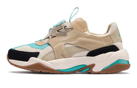 Кроссовки Puma Thunder Life Unisex, бежевый/белый/черный/голубой