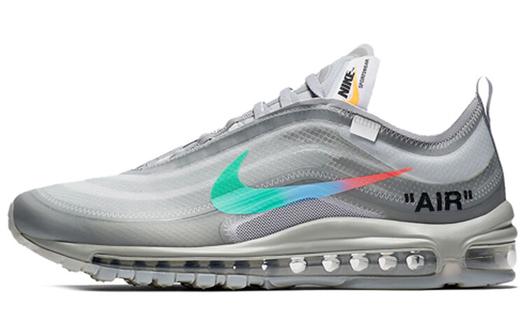 Кроссовки Nike Air Max 97 Unisex, серый/голубой