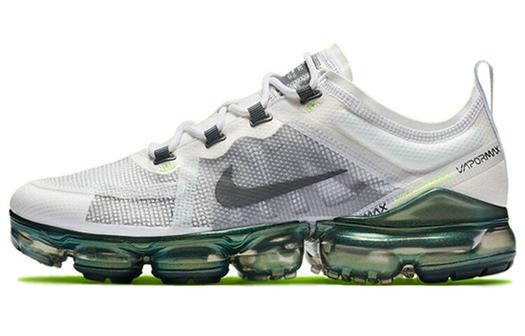 Кроссовки Nike VaporMax 2019 унисекс, белый/зеленый