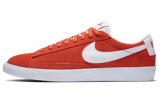 Кроссовки Nike Blazer Low, оранжевый/белый