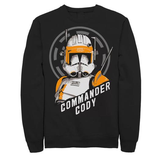 Мужской свитшот с логотипом Star Wars Commander Cody Bust Licensed Character