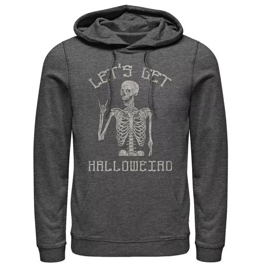 Мужская толстовка с надписью Halloweird Humor Licensed Character