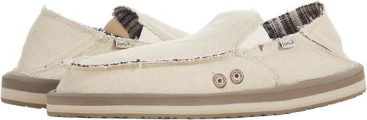 Кроссовки Vagabond Sidewalk Surfer ST Hemp Sanuk, цвет Natural