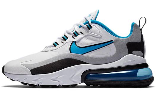 Кроссовки Nike Air Max 270 React, белый/голубой