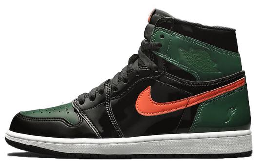 Кроссовки JORDAN 1 Retro High SoleFly Art Basel Black Numbered