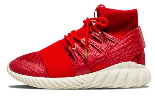 Кроссовки Adidas Originals Tubular Lifestyle Unisex, красный/белый