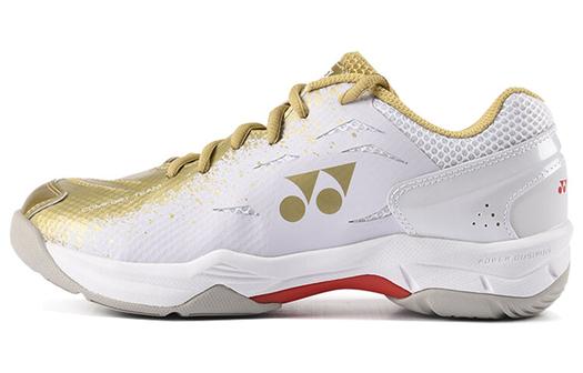 Кроссовки YONEX Power Cushion Badminton Shoes Unisex Low-Top Gold/White