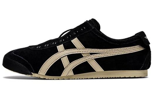 Кроссовки Onitsuka Tiger Mexico 66 Unisex, черный/серебристый