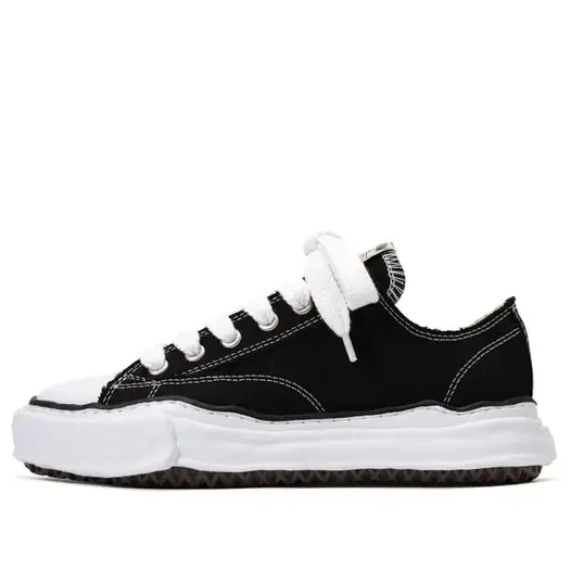 Кроссовки Maison MIHARA YASUHIRO Peterson OG Sole Canvas Low-top Sneaker, черные