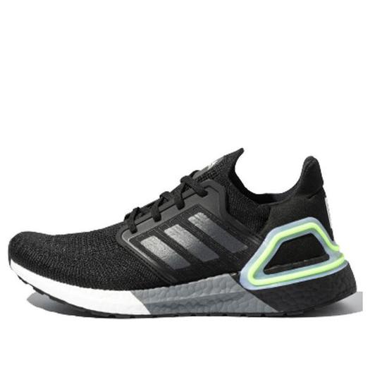Кроссовки Adidas Ultraboost 20 Running Shoes 'Grey Green', черный