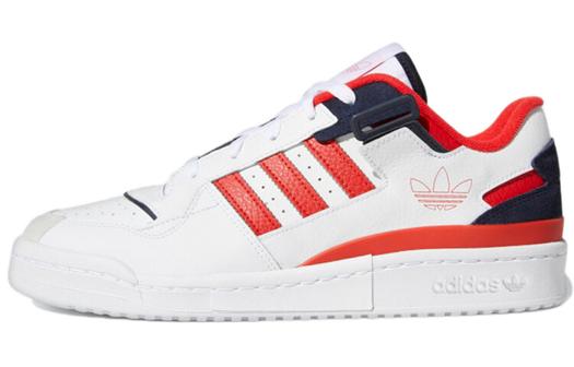 Кроссовки Adidas Originals Forum Skateboarding Unisex GZ5391, белый/красный