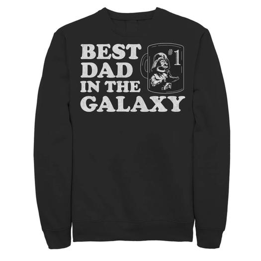 Мужской свитшот «Лучший папа в галактике» из «Звездных войн» Star Wars