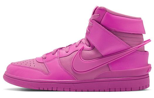 Кроссовки Nike Dunk High Ambush, фуксия