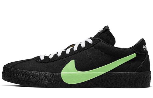 Кроссовки Poets x Nike SB Bruin Low, черный/светло-зеленый