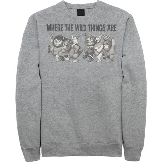 Мужской свитшот Where The Wild Things Are Max Parade Group Shot Licensed Character