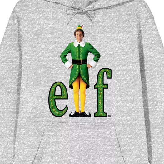 Мужская толстовка William -Buddy- Hobbs Elf Licensed Character