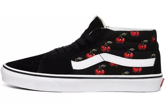 Кроссовки Vans Cherries Sk8-Mid Shoes Black