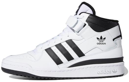 Кроссовки Adidas Originals Forum Mid, белый/черный