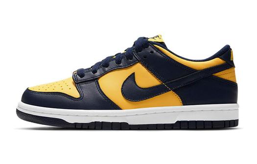 Кроссовки Nike Dunk Low Michigan Varsity Maize, черный/желтый