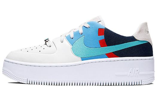 Кроссовки Nike Air Force 1 Low Sage White Light Blue Women's
