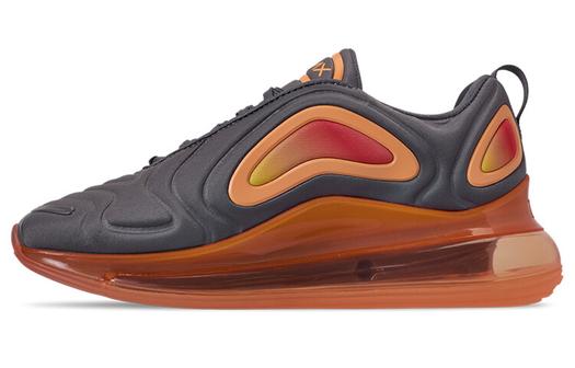 Кроссовки Nike Air Max 720 Black Fuel Orange