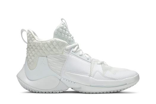 Кроссовки Air Jordan Jordan Why Not Zer0.2 'Triple White', белый