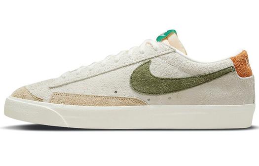 Кроссовки Nike Blazer Low '77 Premium, белый/зеленый