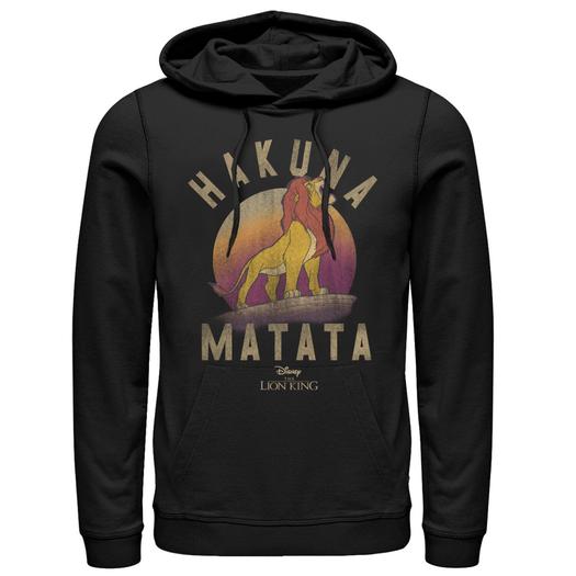 Мужской пуловер с капюшоном Disney King Lion King Licensed Character