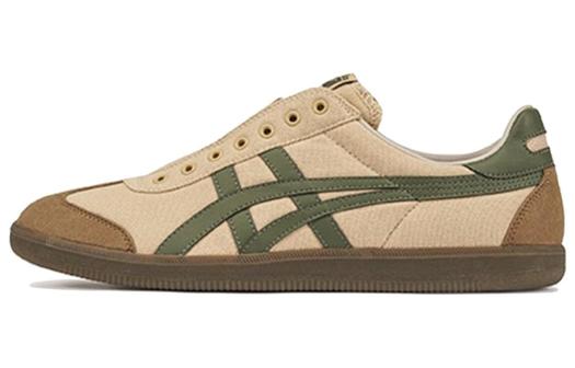 Кроссовки Onitsuka Tiger Tokuten Slip-On, бежевый/коричневый/зеленый